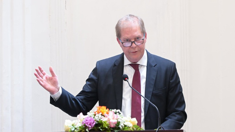 Ông Grothues, Thành viên Hội đồng Thị trường, Hiệp hội Nông nghiệp Đức (DLG) khẳng định: Các công nghệ giới thiệu trong sự kiện năm nay sẽ rất phù hợp với các cây trồng chủ lực của Việt Nam như lúa, cà phê, cây ăn quả.