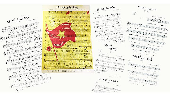 Một số ca khúc hướng về Hà Nội thời kỳ trong và ngay sau kháng chiến chống Pháp. Một số ca khúc hướng về Hà Nội thời kỳ trong và ngay sau kháng chiến chống Pháp.