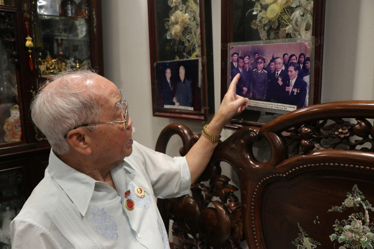 Dù năm tháng qua đi, nhưng những ký ức hào hùng trong quá khứ vẫn còn mãi trong tâm trí ông Hà.