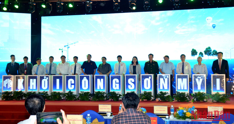 Nghi thức khởi công Khu công nghiệp Sơn Mỹ 1. Nghi thức khởi công Khu công nghiệp Sơn Mỹ 1.