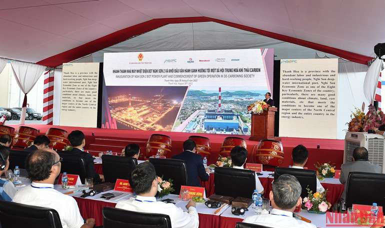 Lễ khánh thành và vận hành thương mại Nhà máy nhiệt điện BOT Nghi Sơn 2. Lễ khánh thành và vận hành thương mại Nhà máy nhiệt điện BOT Nghi Sơn 2.