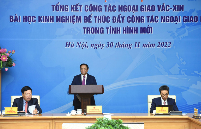 Thủ tướng Phạm Minh Chính chủ trì hội nghị.