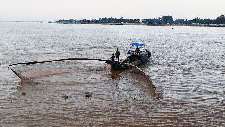 Kéo cá trên các dòng sông lớn. Kéo cá trên các dòng sông lớn.