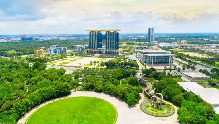 Một góc vùng thông minh Bình Dương.