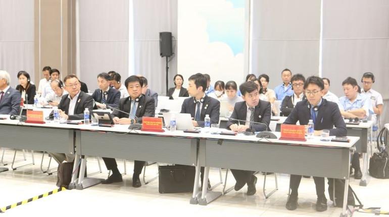 Đại diện các doanh nghiệp Nhật Bản tham dự hội nghị.