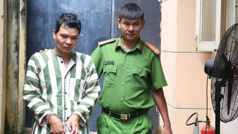 Đối tượng Nguyễn Văn Chiều bị tạm giữ.