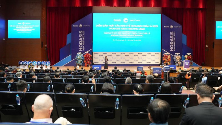 Toàn cảnh Diễn đàn Hợp tác Kinh tế Horasis châu Á 2023.