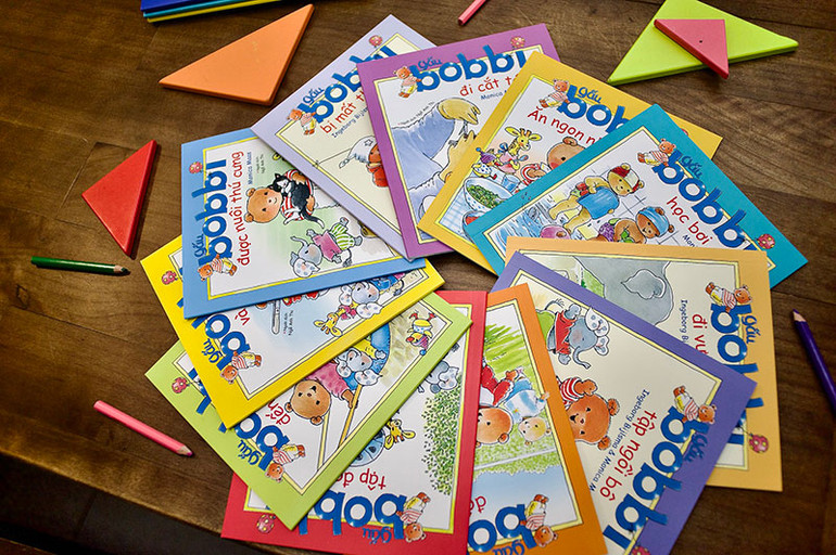 Bộ sách “Gấu Bobbi”.