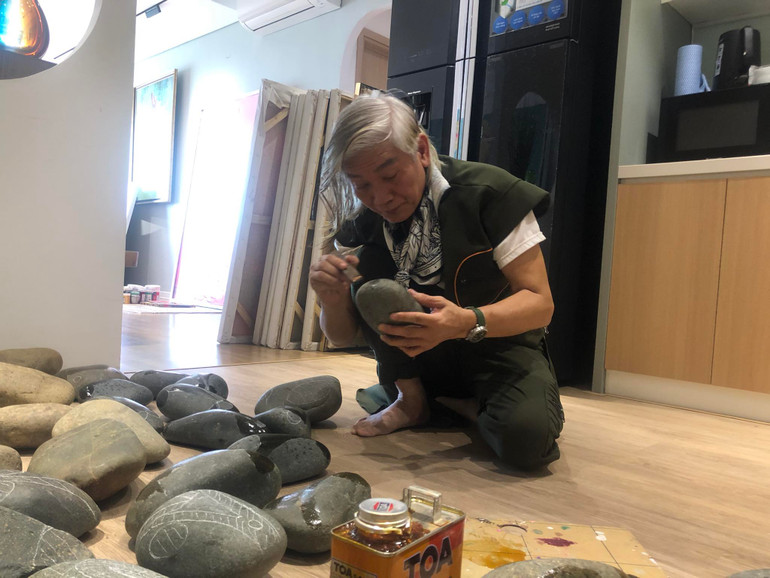 Họa sĩ Đào Anh Khánh.