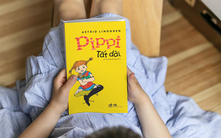 "Pippi tất dài", tác phẩm làm say mê nhiều thế hệ bạn đọc.