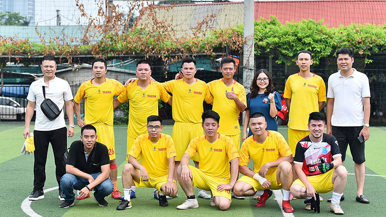 Đội hình đội bóng Báo Nhân Dân tham gia Giải bóng đá thanh niên báo chí Khối Trung ương năm 2023.