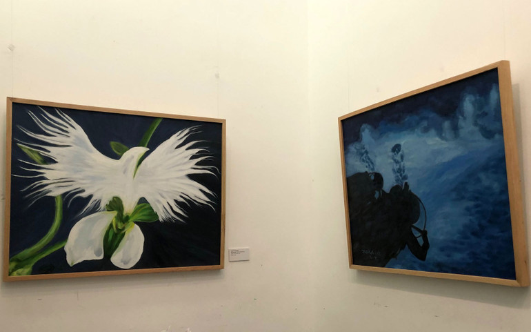 Tranh của họa sĩ Julia Oh.