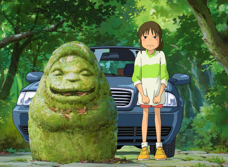 “Spirited away”, bộ phim từng giành giảI Oscar cho phim hoạt hình của Ghibli.
