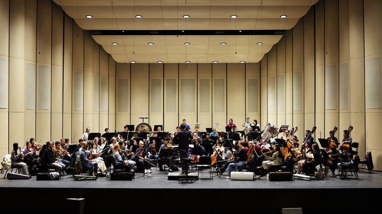 Dàn nhạc Giao hưởng Mặt trời đẳng cấp quốc tế tại Việt Nam. (Ảnh: Sun Group) Dàn nhạc Giao hưởng Mặt trời đẳng cấp quốc tế tại Việt Nam. (Ảnh: Sun Group)