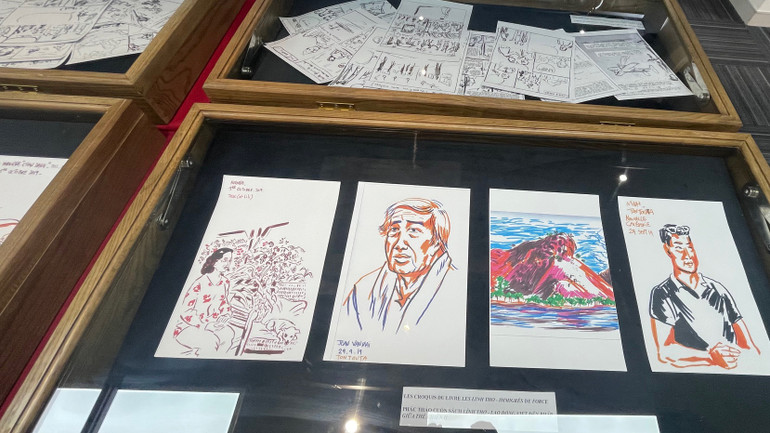 Phác thảo một số trang truyện.