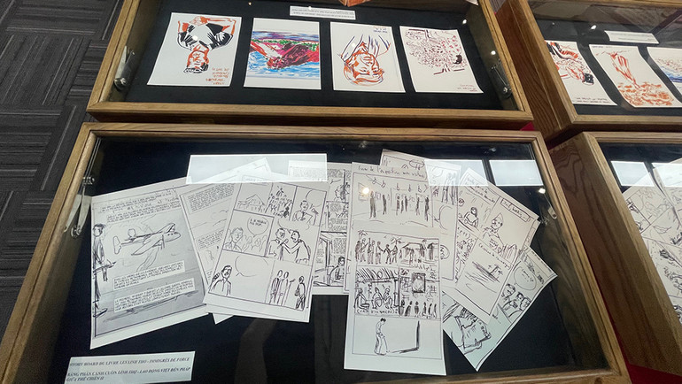 Phác thảo một số trang truyện.