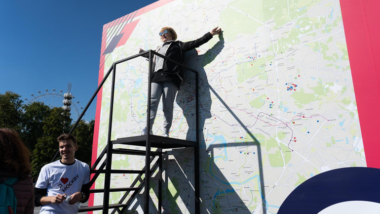 Bà Victoria tự hào về Moskva.