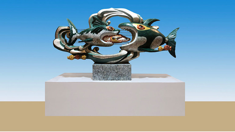 Tác phẩm "Trong lòng đại dương".