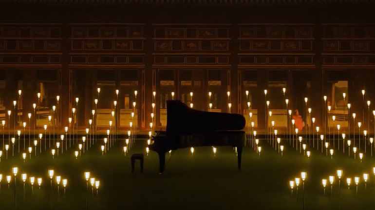 Ngoài đèn lồng, lễ hội còn sử dụng 350 chiếc đèn led.