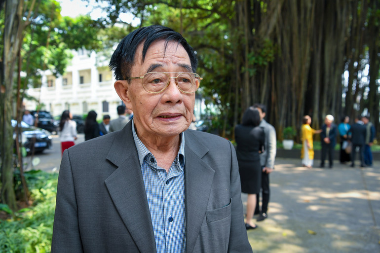 Đạo diễn, NSND Đặng Xuân Hải. (Ảnh: THÀNH ĐẠT)