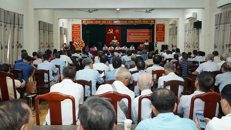 Hội thảo thu hút đông đảo các nhà khoa học, nhà nghiên cứu tham dự. Hội thảo thu hút đông đảo các nhà khoa học, nhà nghiên cứu tham dự.