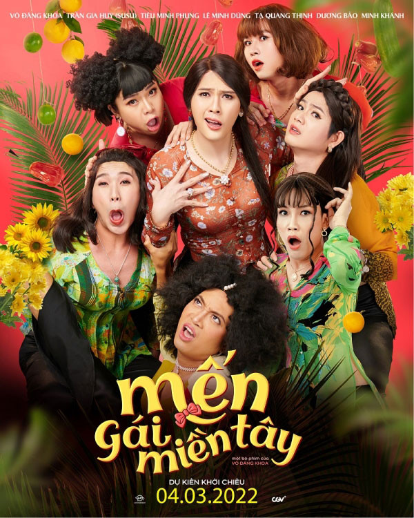 Poster phim "Mến gái miền Tây".