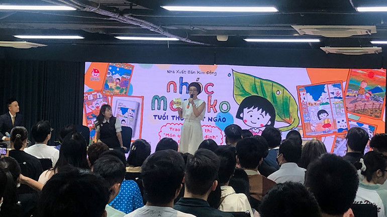 Họa sĩ Phan Anh chia sẻ cuốn truyện Maruko còn lại của mình.