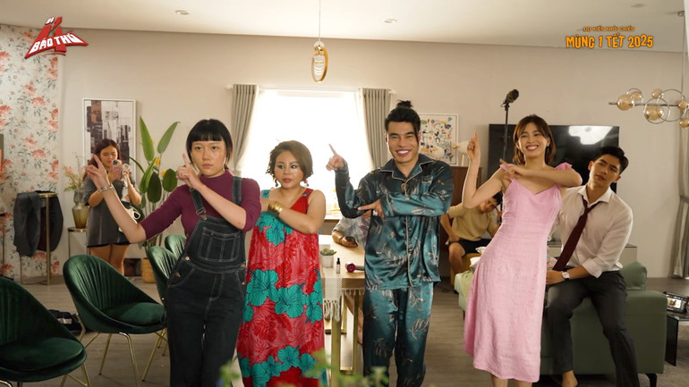 Tạo hình các nhân vật trong phim.