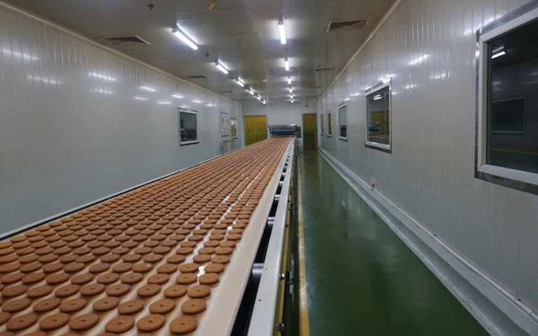 Nhà máy sản xuất bánh kẹo công nghệ cao và hệ thống bảo quản nông sản theo tiêu chuẩn châu Âu tại Công ty cổ phần quốc tế Bảo Hưng, có tổng vốn đầu tư gần 400 tỷ đồng.