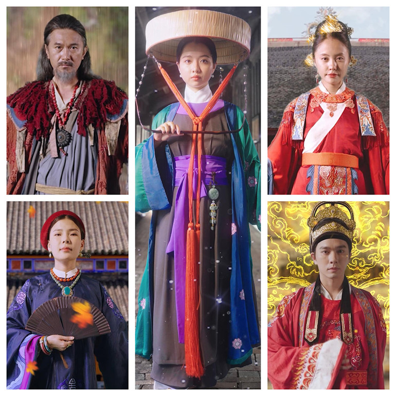 Tạo hình của các diễn viên tham gia phim. Tạo hình của các diễn viên tham gia phim.