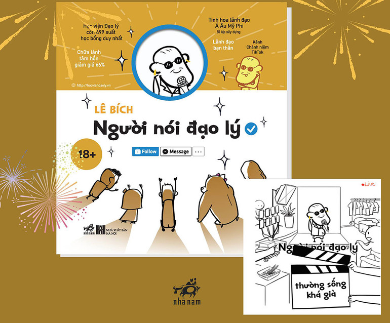 Cuốn “Người nói đạo lý thường sống khá giả”. (Ảnh: Nhã Nam)