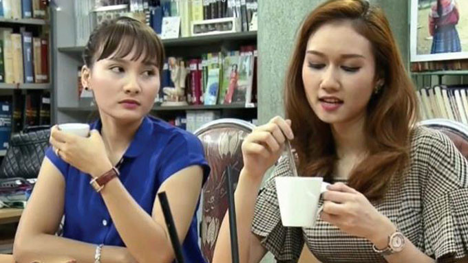 Hương Giang trong vai Trâm, phim "Sống chung với mẹ chồng".