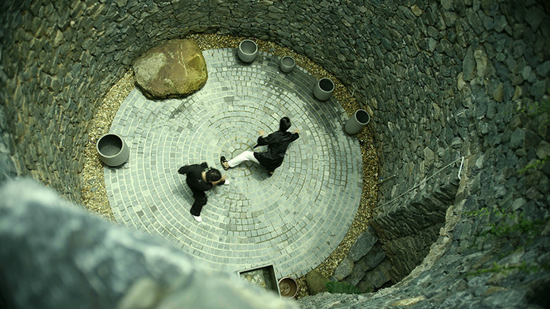 Cảnh đánh nhau trong phim.