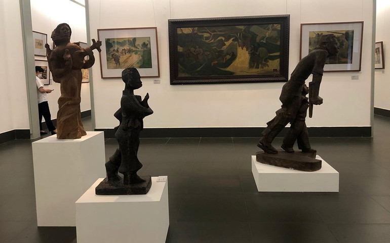 Một góc triển lãm.