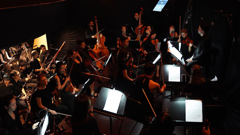 Dàn nhạc giao hưởng Sun Symphony. (Ảnh: Ban tổ chức) Dàn nhạc giao hưởng Sun Symphony. (Ảnh: Ban tổ chức)