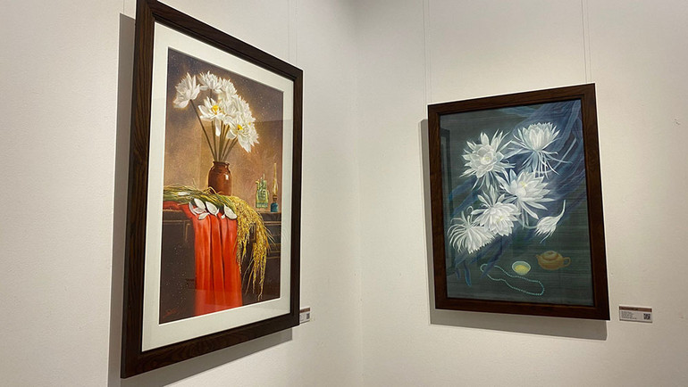 Tác phẩm của họa sĩ Nguyễn Lâm.