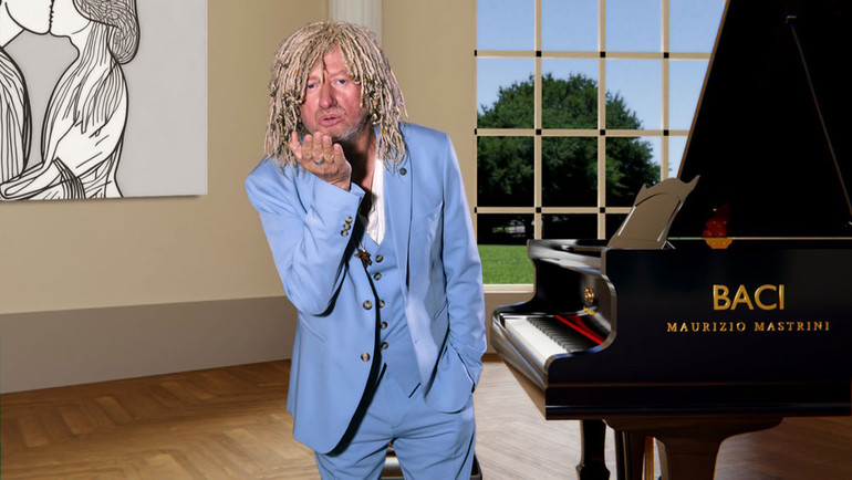 Nghệ sĩ dương cầm Maurizio Mastrini.