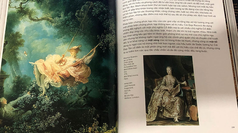 Sách được minh họa bằng những tác phẩm hội họa tuyệt đẹp của nhiều bảo tàng nghệ thuật nổi tiếng trên thế giới.