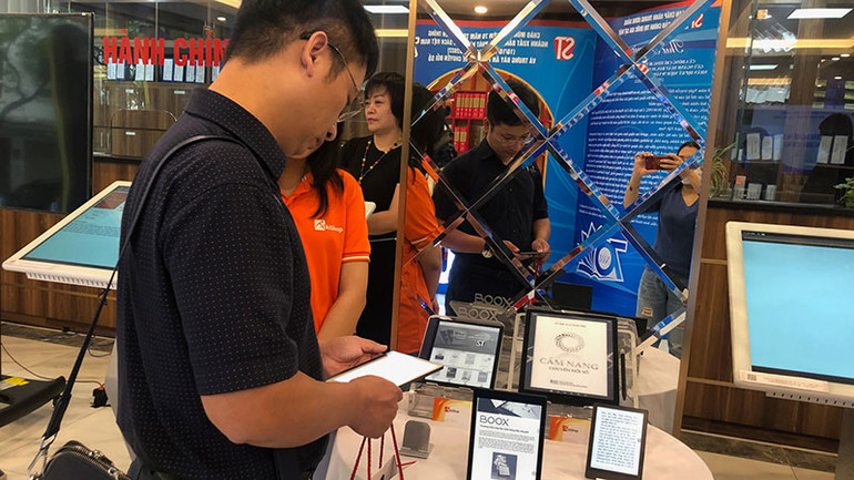 Trải nghiệm các sản phẩm ebook.