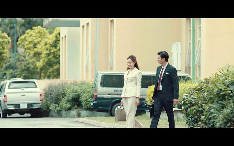 Quốc Huy lần đầu làm phim với các đồng nghiệp phía bắc.