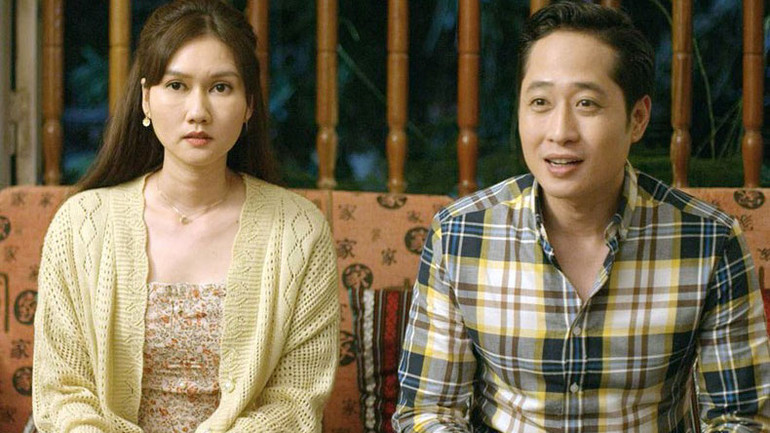 Hương Giang vai Tuyết trong "Mùa hoa tìm lại".