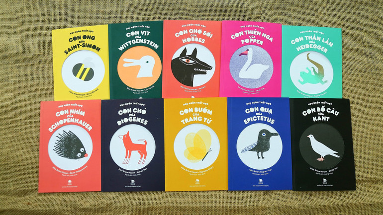 Bộ sách “Ngụ ngôn triết học”.