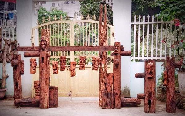 Một tác phẩm được trưng bày tại triển lãm. Một tác phẩm được trưng bày tại triển lãm.