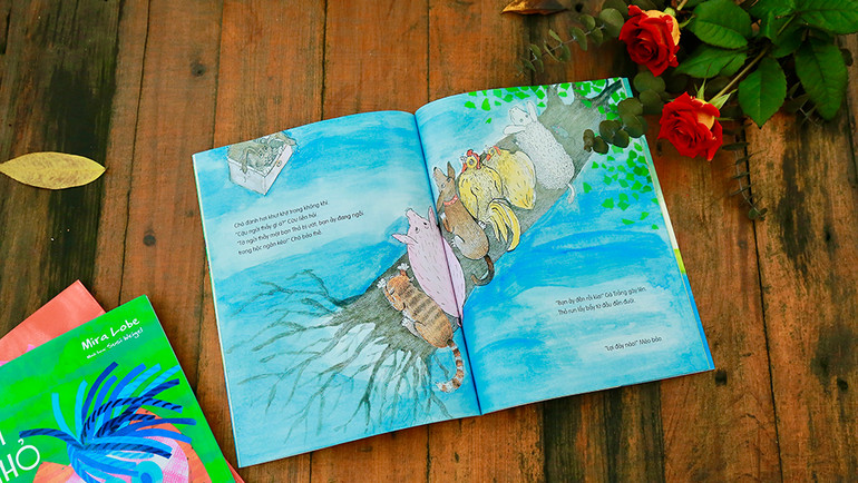 Tranh minh họa do họa sĩ Susi Weigel thực hiện. Tranh minh họa do họa sĩ Susi Weigel thực hiện.