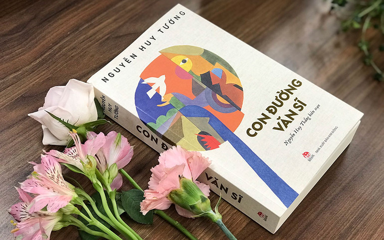 Cuốn "Con đường văn sĩ". (Ảnh: NXB Kim Đồng)