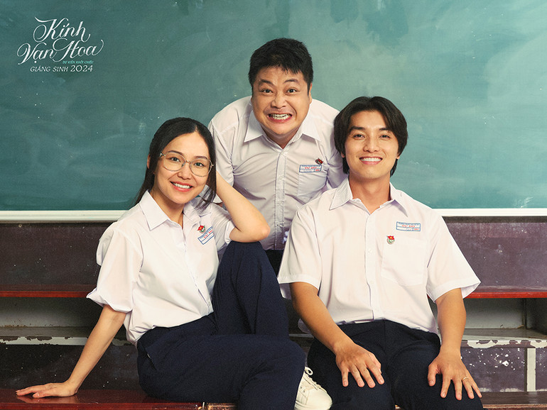 Bộ ba "Kính vạn hoa" bản truyền hình.