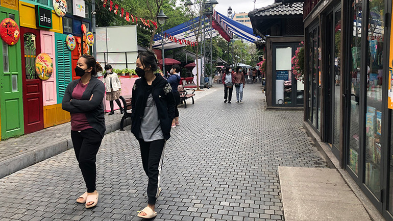 Phố Sách Hà Nội, một trong những địa chỉ văn hóa yêu thích của nhiều độc giả trẻ.