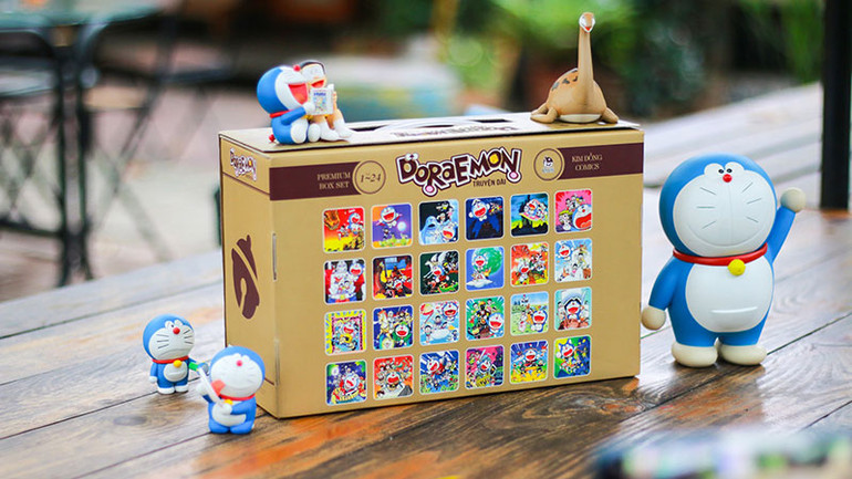 Bộ truyện được thiết kế đặc biệt.