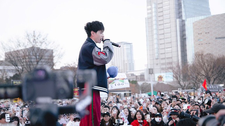 Quang Hùng MasterD tại sự kiện.