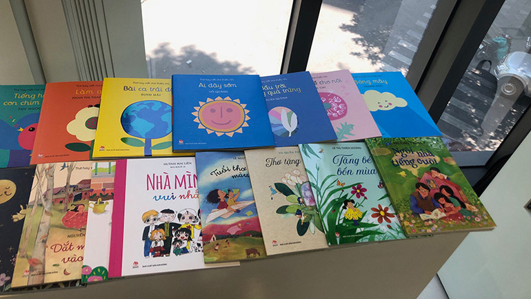 Các tác phẩm trong các cuộc thi sáng tác văn học thiếu nhi đã được xuất bản tại Kim Đồng.